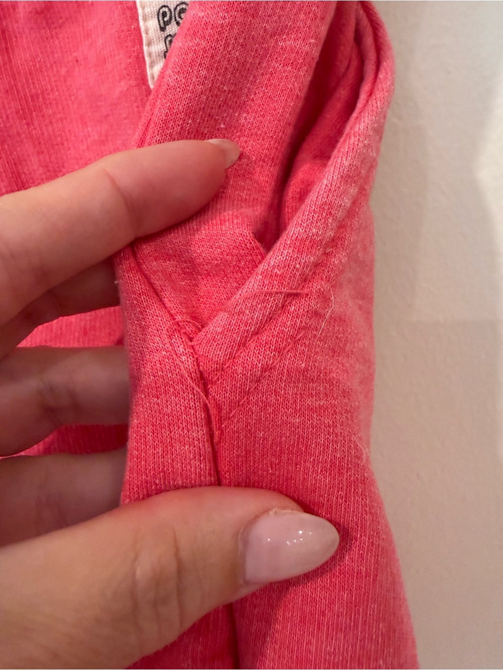 Dollywood Hot Pink Terry Drawstring Athletic Sweat Shorts Retro - Picture 6 of 8